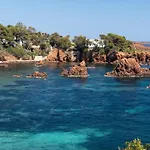 Agay Cap Esterel Village Allée Fleurs - F2 Clim Vue Golf Et - Grande Terrasse Plein Sud Apartamento