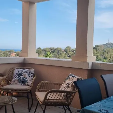 Appartamento Agay Cap Esterel Village Allée Fleurs - F2 Clim Vue Golf Et - Grande Terrasse Plein Sud