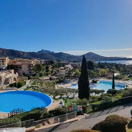 Agay Cap Esterel Village Allée Fleurs - F2 Clim Vue Golf Et - Grande Terrasse Plein Sud Apartamento *