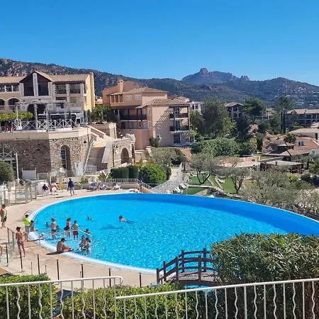 شقة Agay Cap Esterel Village Allee Fleurs - F2 Clim Vue Golf Et - Grande Terrasse Plein Sud Saint-Raphaël