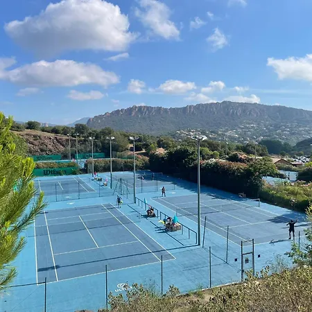 شقة Agay Cap Esterel Village Allee Fleurs - F2 Clim Vue Golf Et - Grande Terrasse Plein Sud *