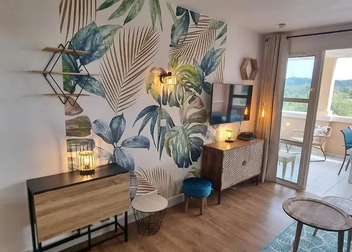 Agay Cap Esterel Village Allee Fleurs - F2 Clim Vue Golf Et - Grande Terrasse Plein Sud Apartment Saint-Raphaël