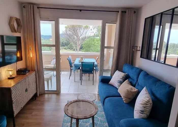 Agay Cap Esterel Village Allee Fleurs - F2 Clim Vue Golf Et - Grande Terrasse Plein Sud *