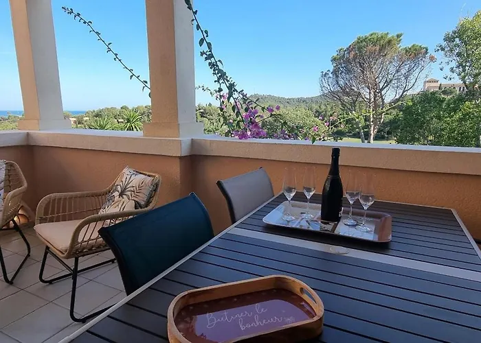 Agay Cap Esterel Village Allee Fleurs - F2 Clim Vue Golf Et - Grande Terrasse Plein Sud Apartment